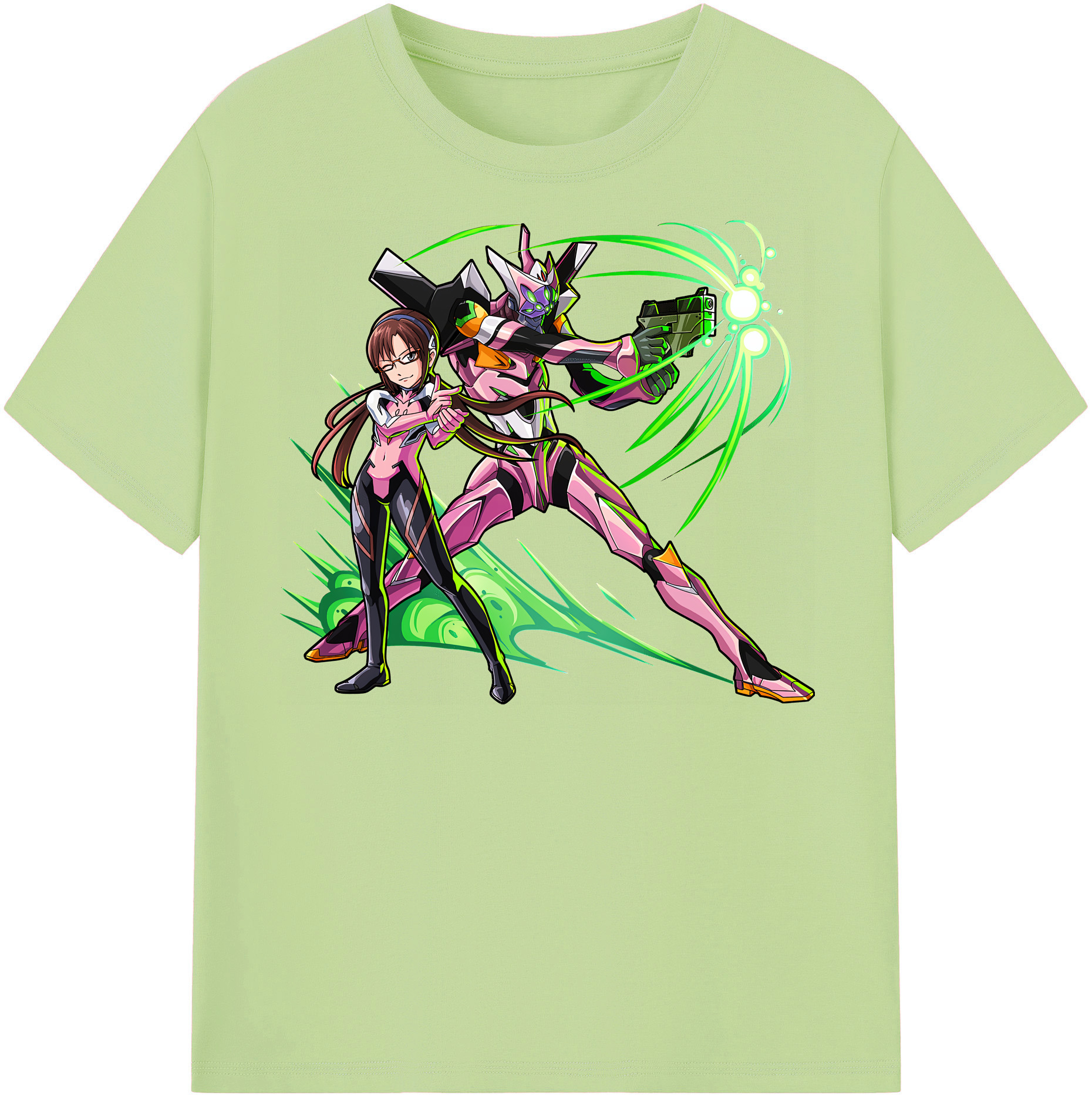 （画像用） EVA 新世紀エヴァンゲリオン 綿100％半袖Tシャツ（フロントプリント）